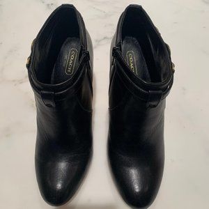 Coach Salene Ankle Boots black size 8.5M